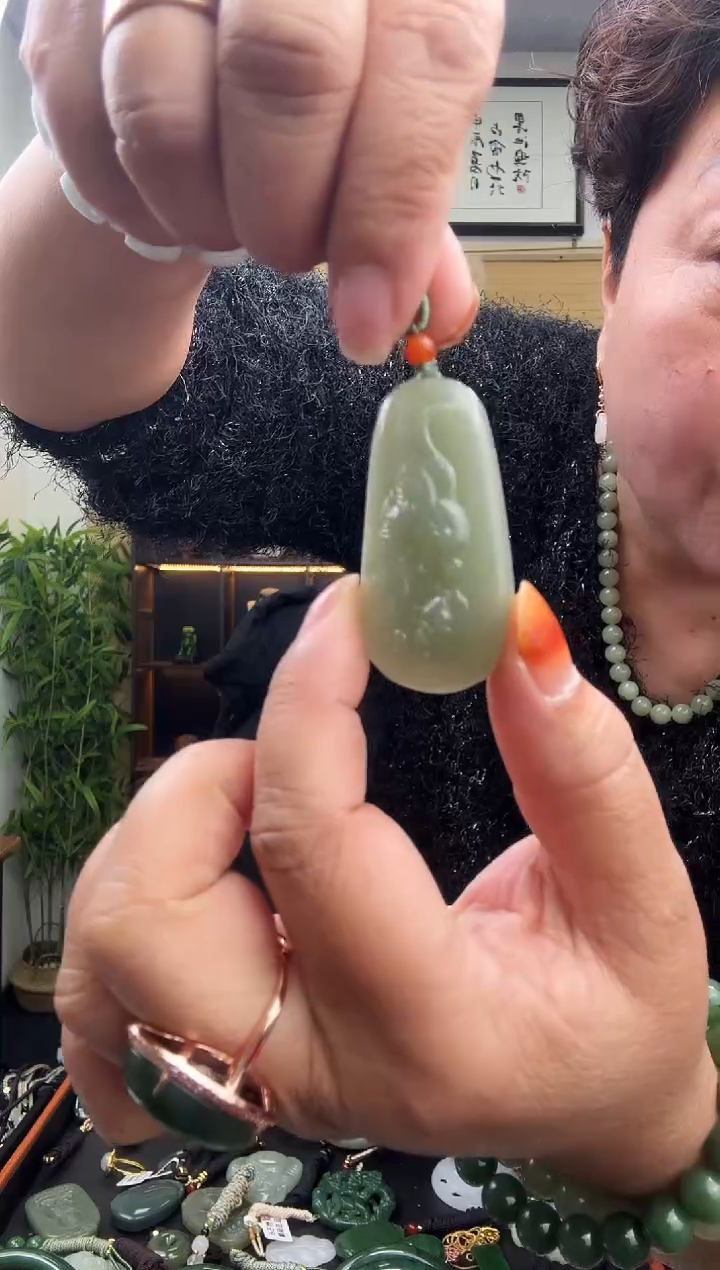 颈饰未镶嵌和田玉多样性发一  47