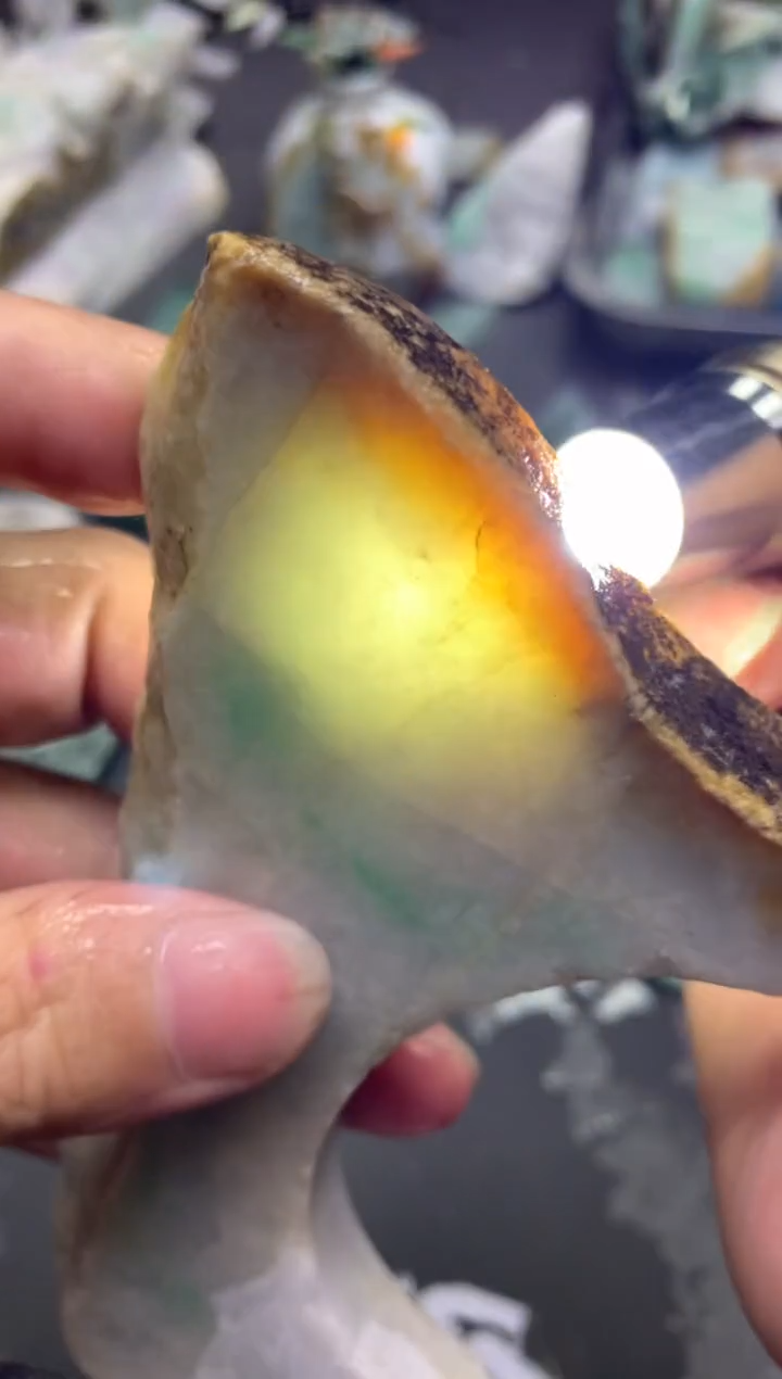 【闪购商品】翡翠颈饰未镶嵌天然缅甸翡翠A货