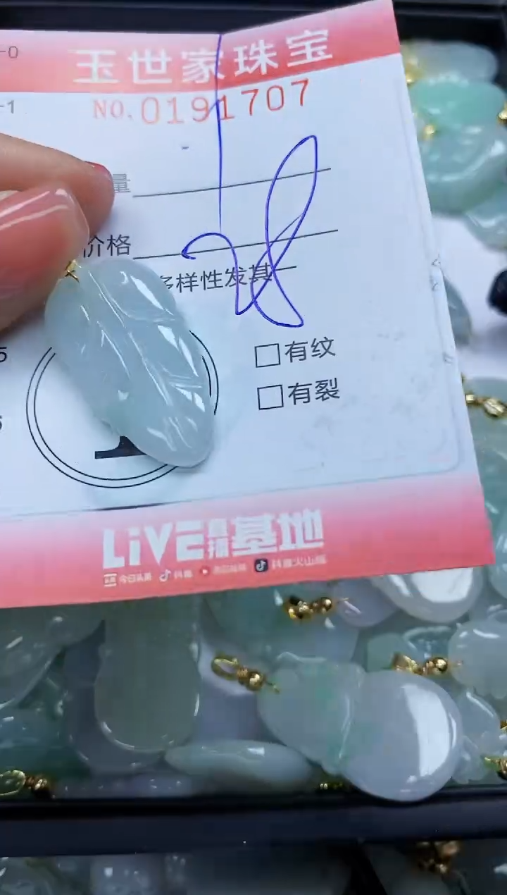 【闪购商品】翡翠颈饰未镶嵌闪购0191707