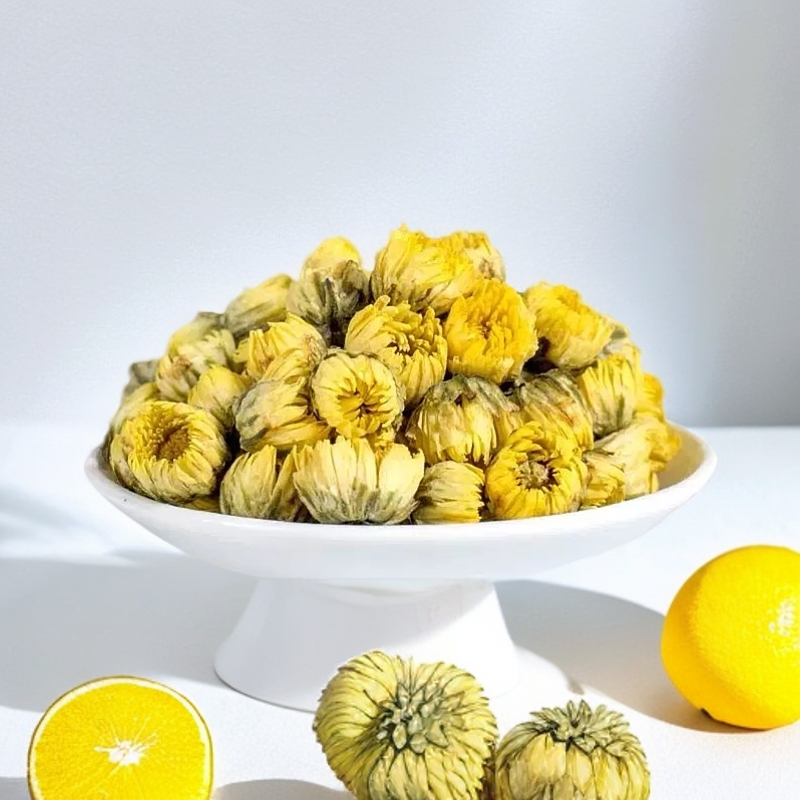 【新花无硫】严选菊花茶桐乡胎菊杭白菊散装花茶贡菊茶枸杞金银花茶