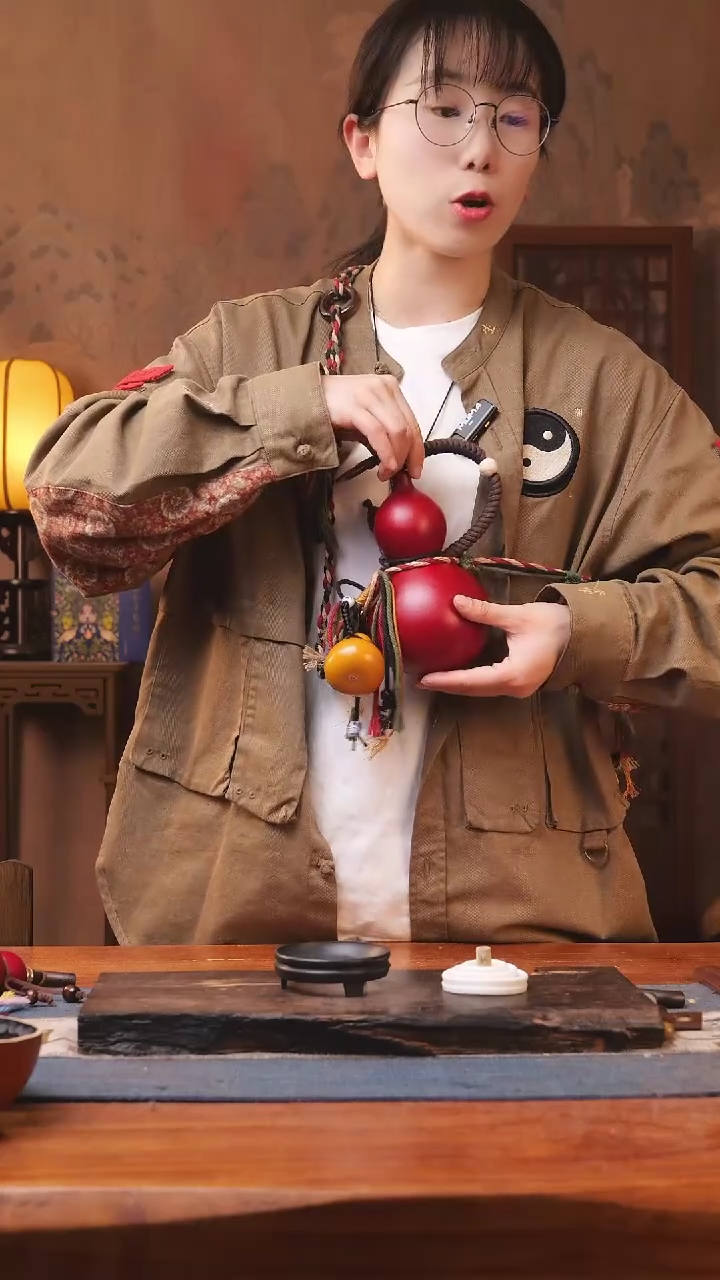 【闪购商品】268号精品大漆葫芦防腐防渗装饮料水茶酒