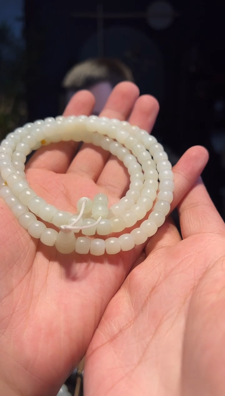 【闪购商品】和田玉手串未镶嵌8+108