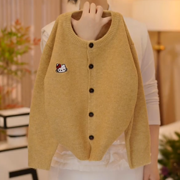 【米小洛】2025女童秋冬季新款韩版款式百搭针织儿童毛衣洋气上衣