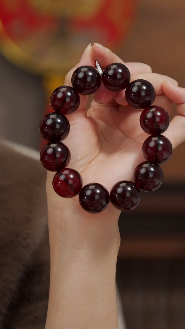 【闪购商品】血珀手链未镶嵌20+血珀手串多样性发一件