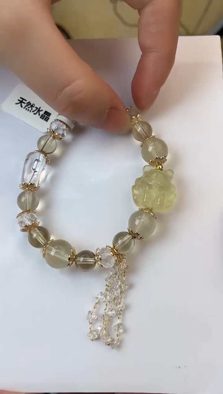 水晶手链未镶嵌101手串