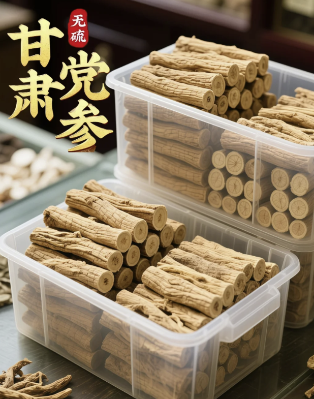 【顺丰发货】正宗甘肃无硫党参干货切段可可搭配当归黄芪使用煲汤
