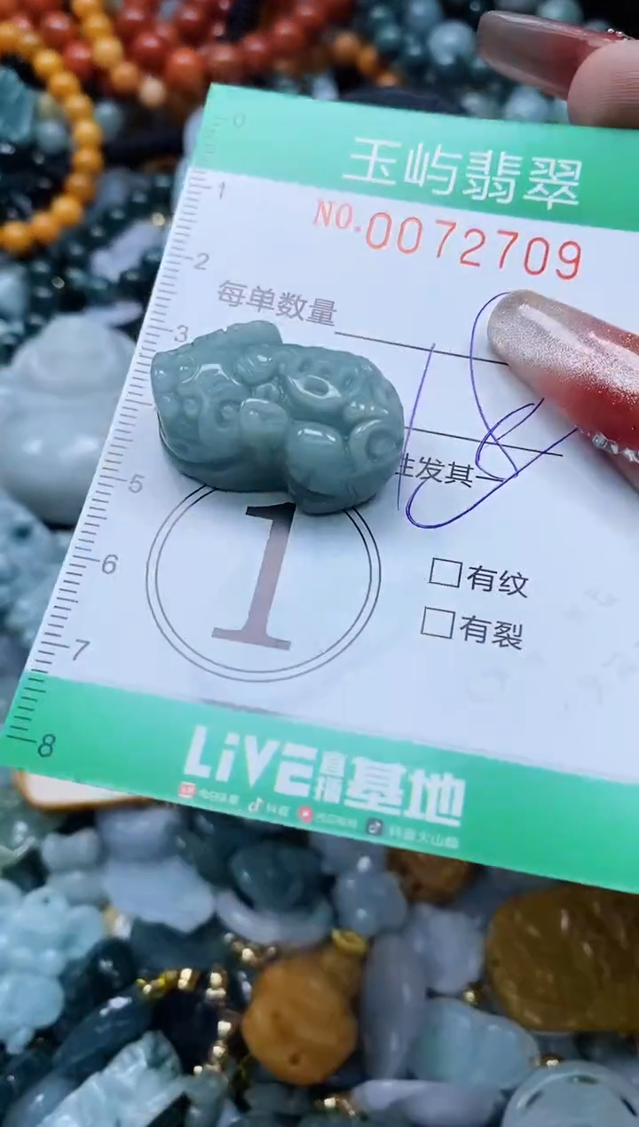 【闪购商品】翡翠颈饰未镶嵌闪购0072709多样性发其一