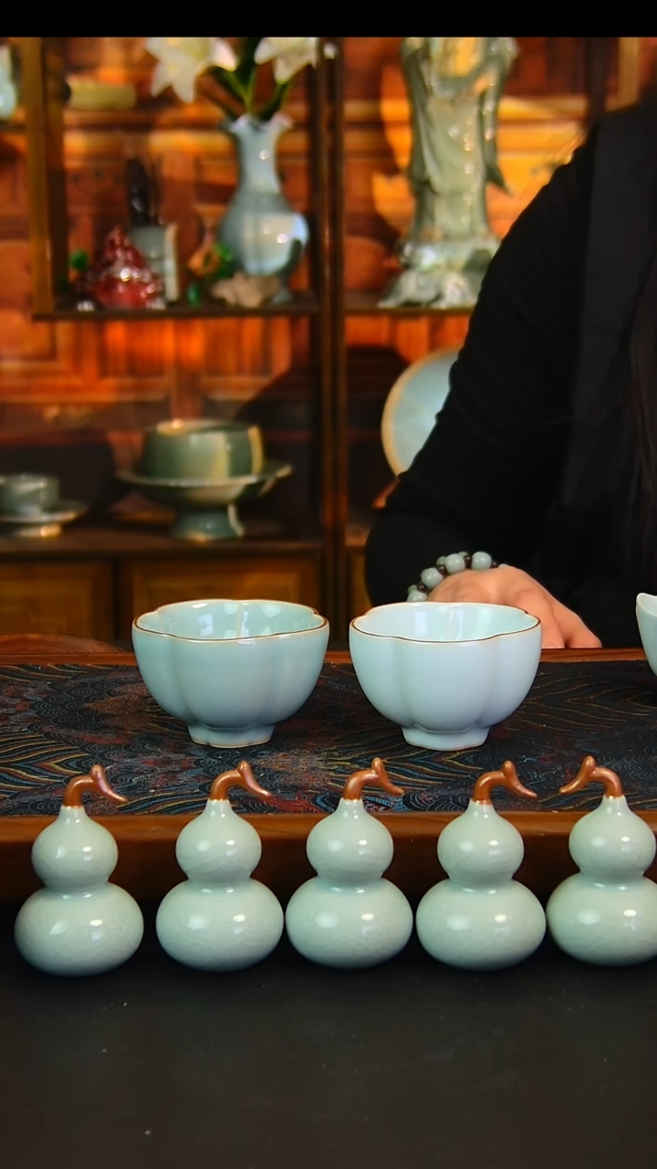 瓷片王*春原矿汝瓷福利单杯