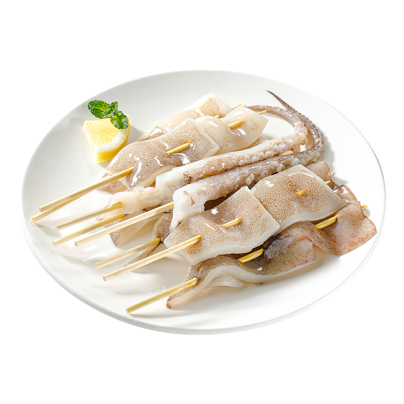 烧烤鱿鱼串组合170g/份