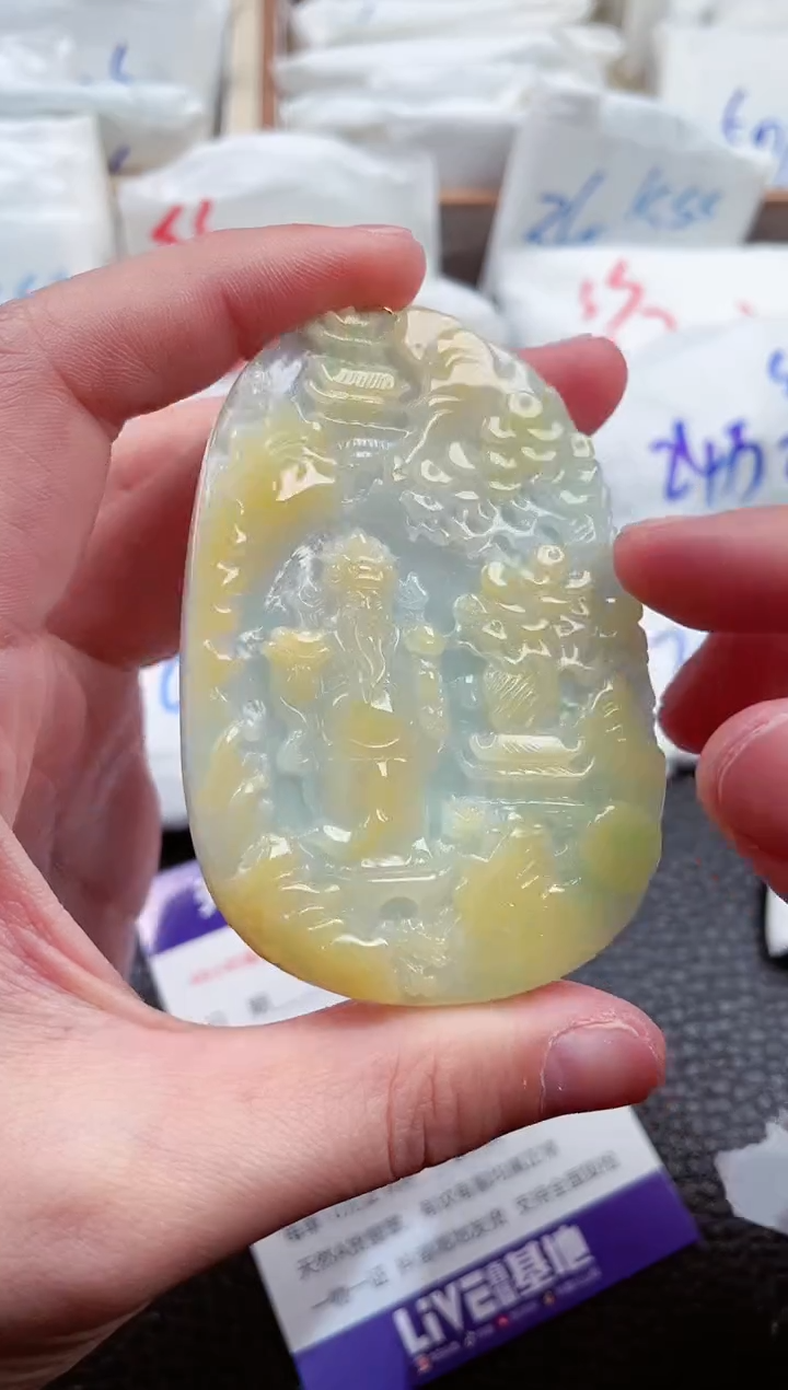 【闪购商品】翡翠颈饰未镶嵌00009426
