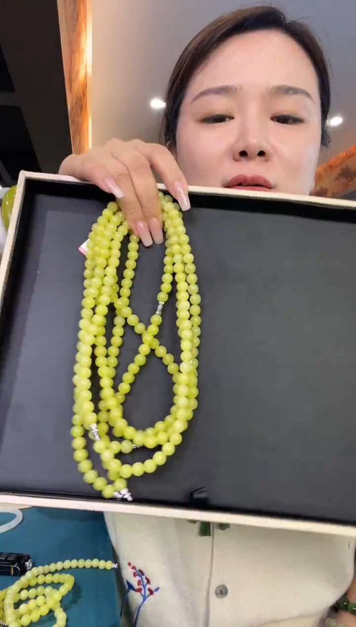 合金岫玉项链多样性发货拍一发一