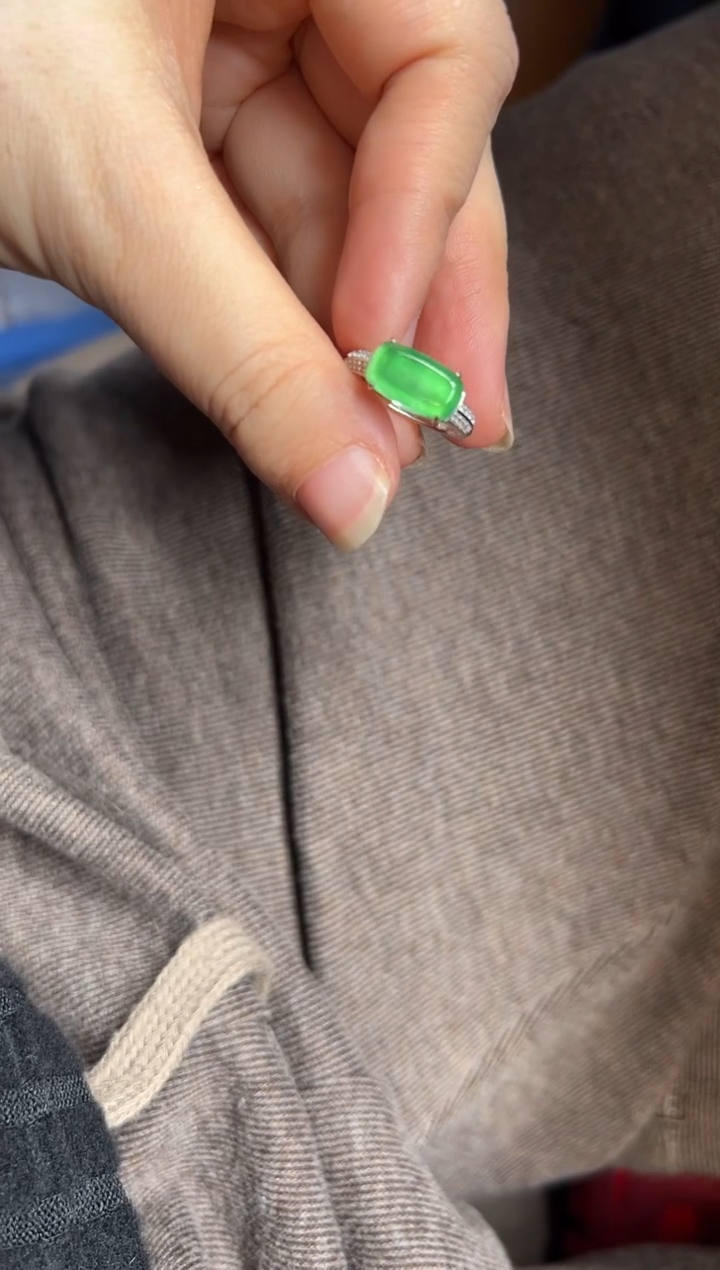 银S925镶嵌戒指翡翠0517466248多样性发一