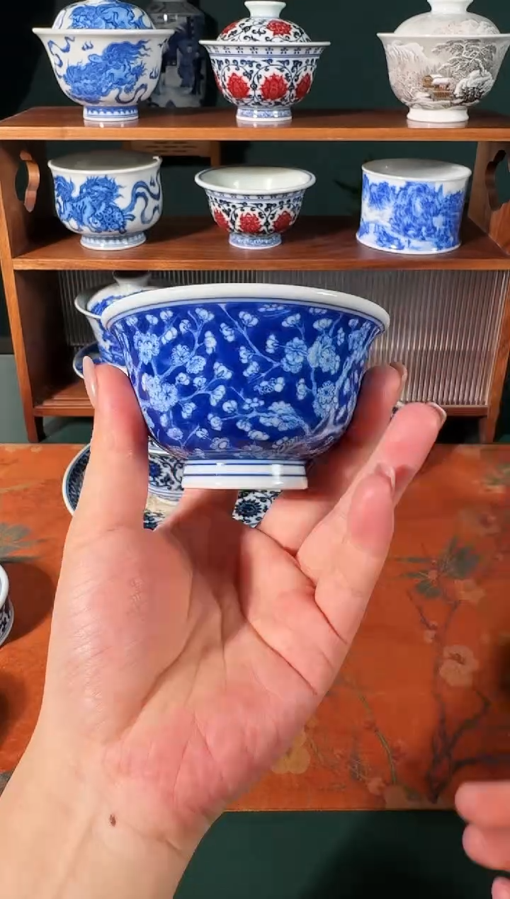 【闪购商品】杯刘建锋窑冰梅压手