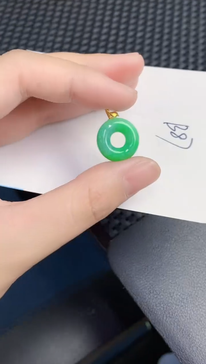 【闪购商品】翡翠颈饰18K金镶嵌000000000