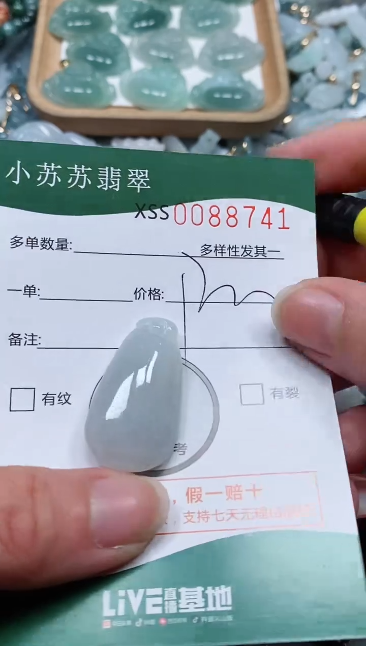 【闪购商品】翡翠颈饰未镶嵌闪购商品0088741