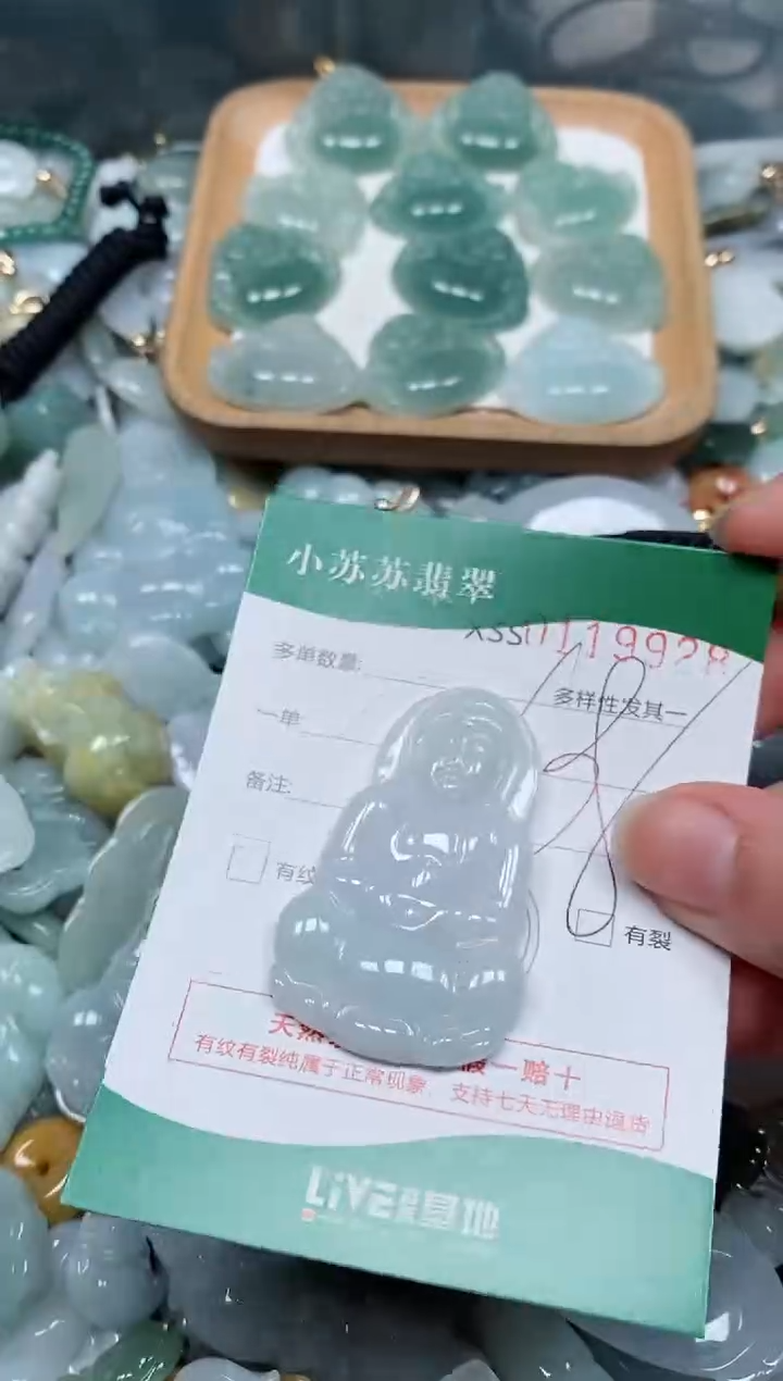 【闪购商品】翡翠颈饰未镶嵌闪购商品0119928