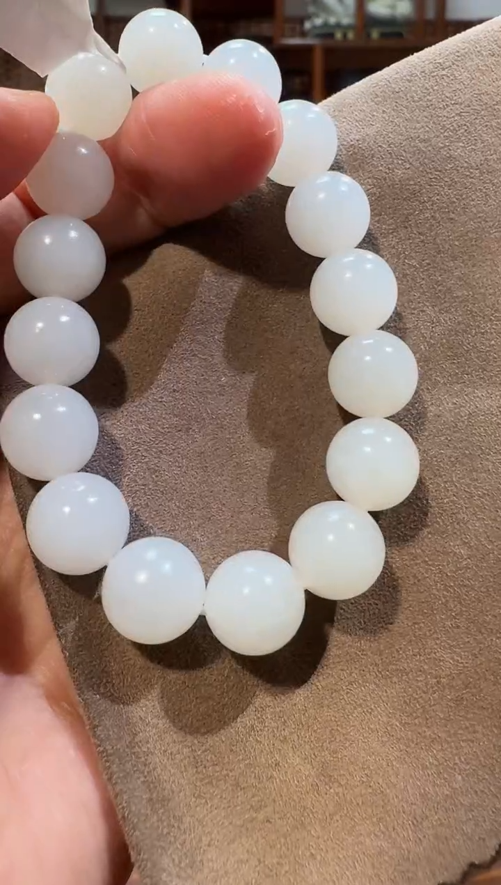 【闪购商品】和田玉手串未镶嵌1197手串12mm