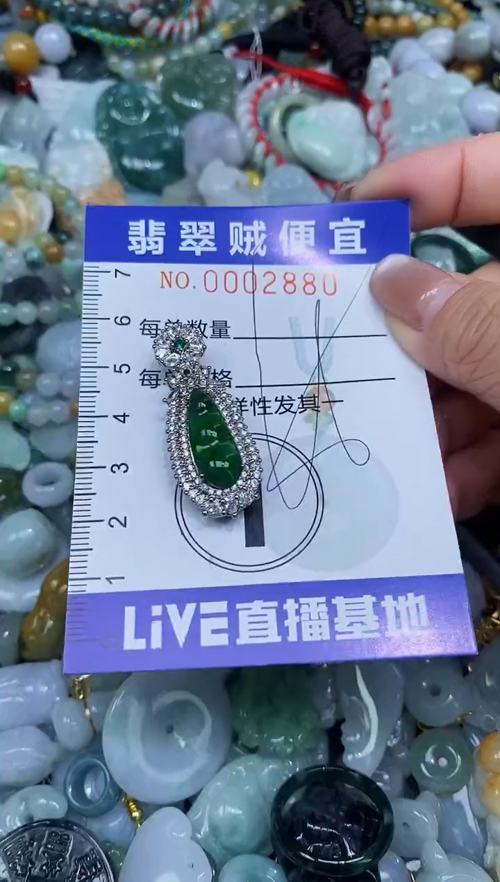 【闪购商品】翡翠未镶嵌颈饰闪购0002880