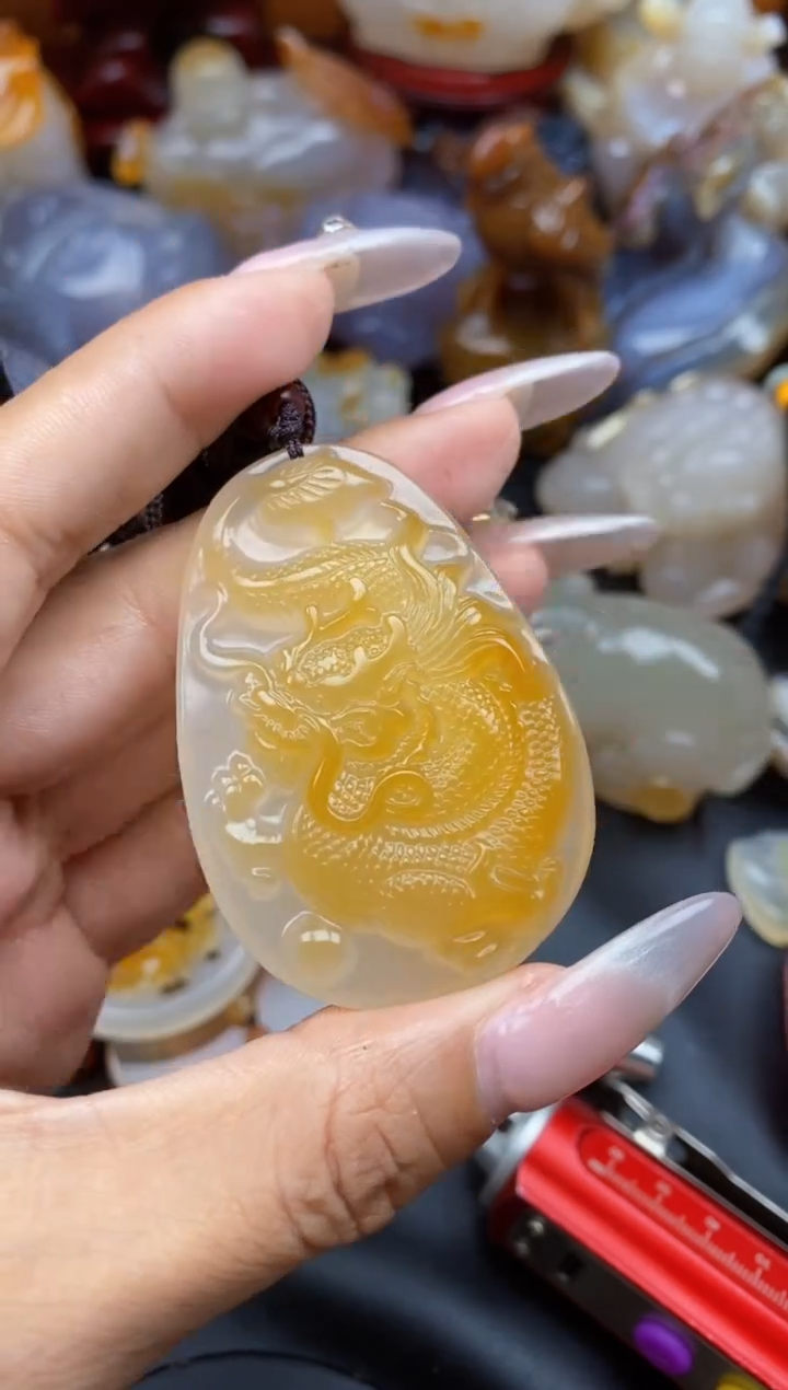 【闪购商品】玛瑙/玉髓颈饰未镶嵌ll