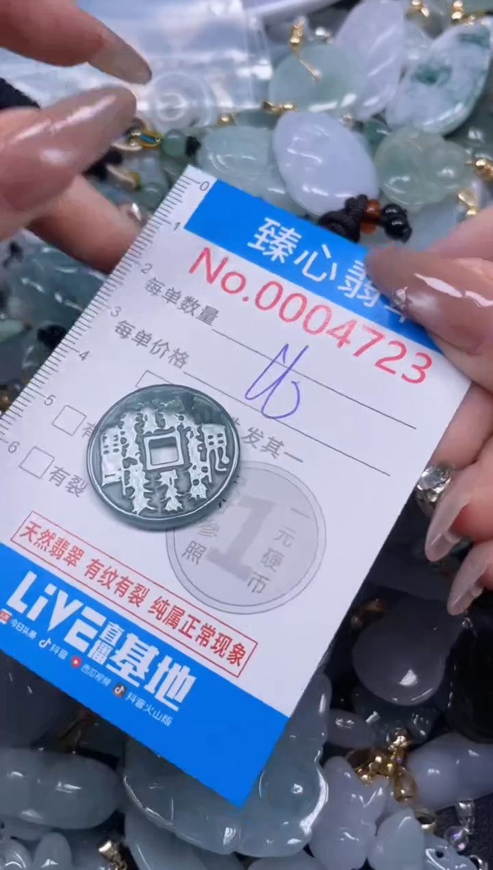 颈饰未镶嵌翡翠4723