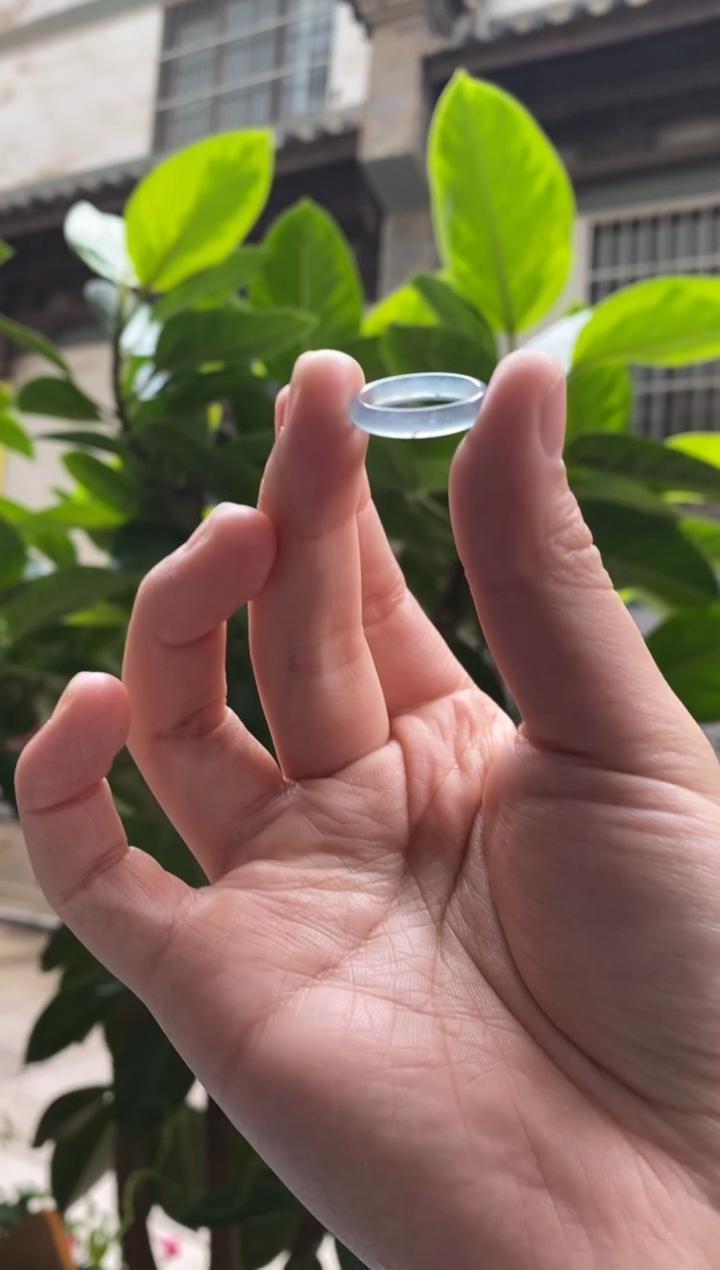翡翠戒指未镶嵌12圈