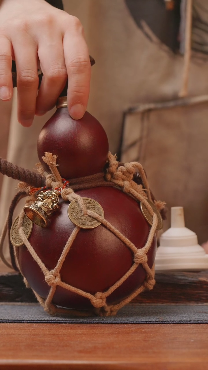 【闪购商品】412号精品大漆葫芦防腐防渗装饮料水茶酒