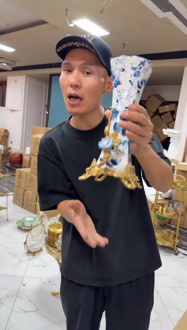 黄铜黛姿家居装饰品摆件  