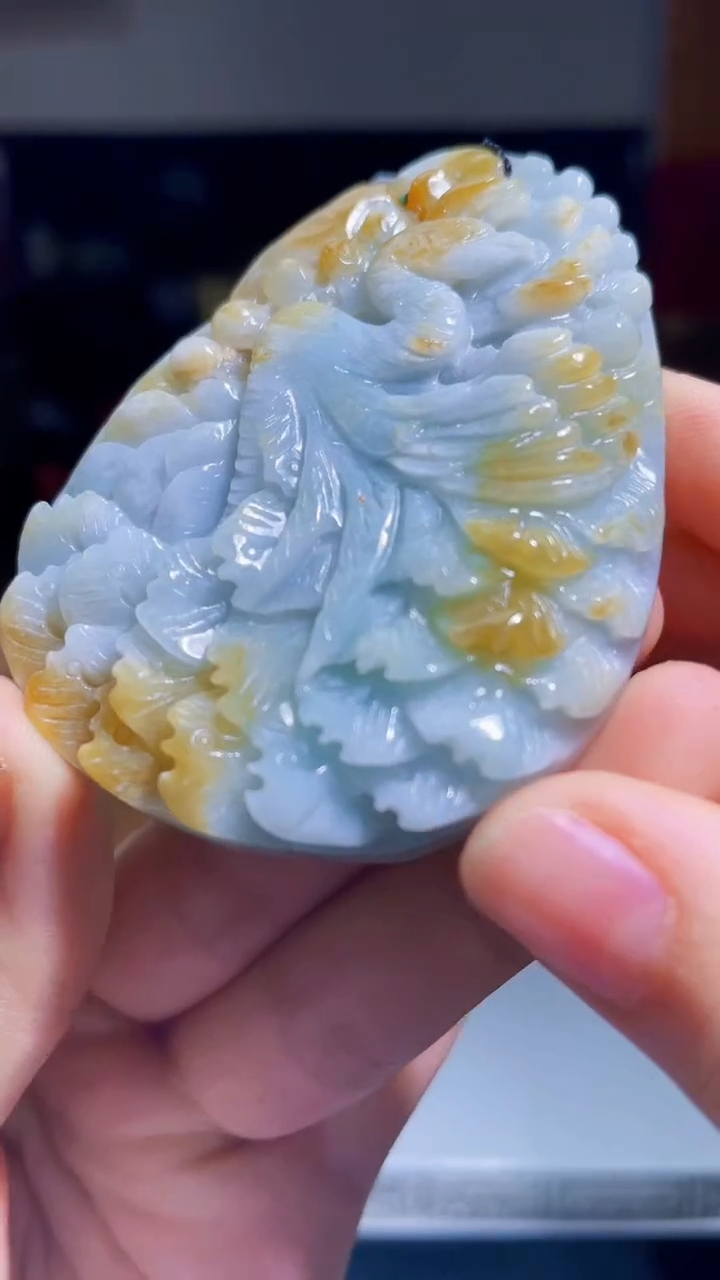 翡翠未镶嵌吊坠(不含链)S24