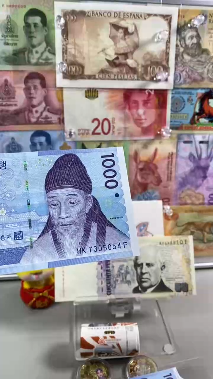 纸币纸币韩 1000 纸币