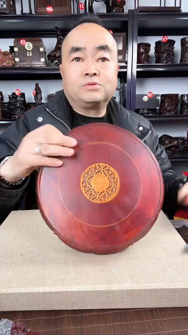 【闪购商品】木39瑕疵老李红木工艺品