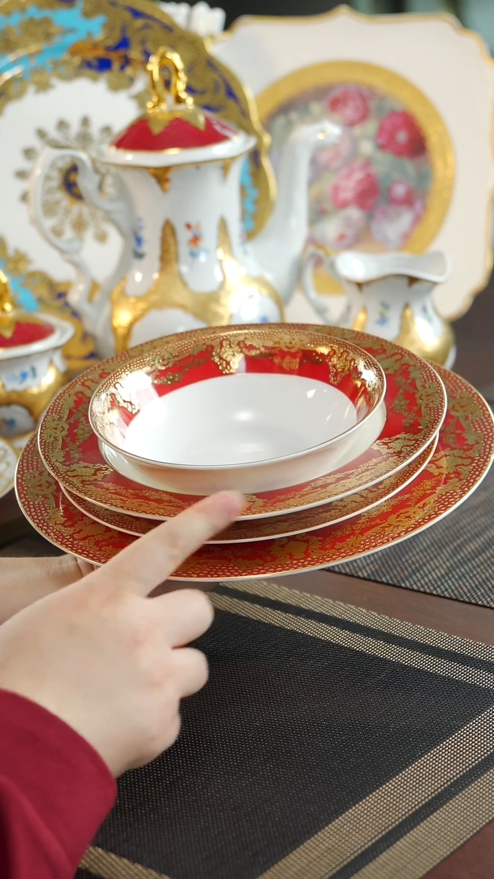 【闪购商品】瓷片十件套 6盘4碗 福利价