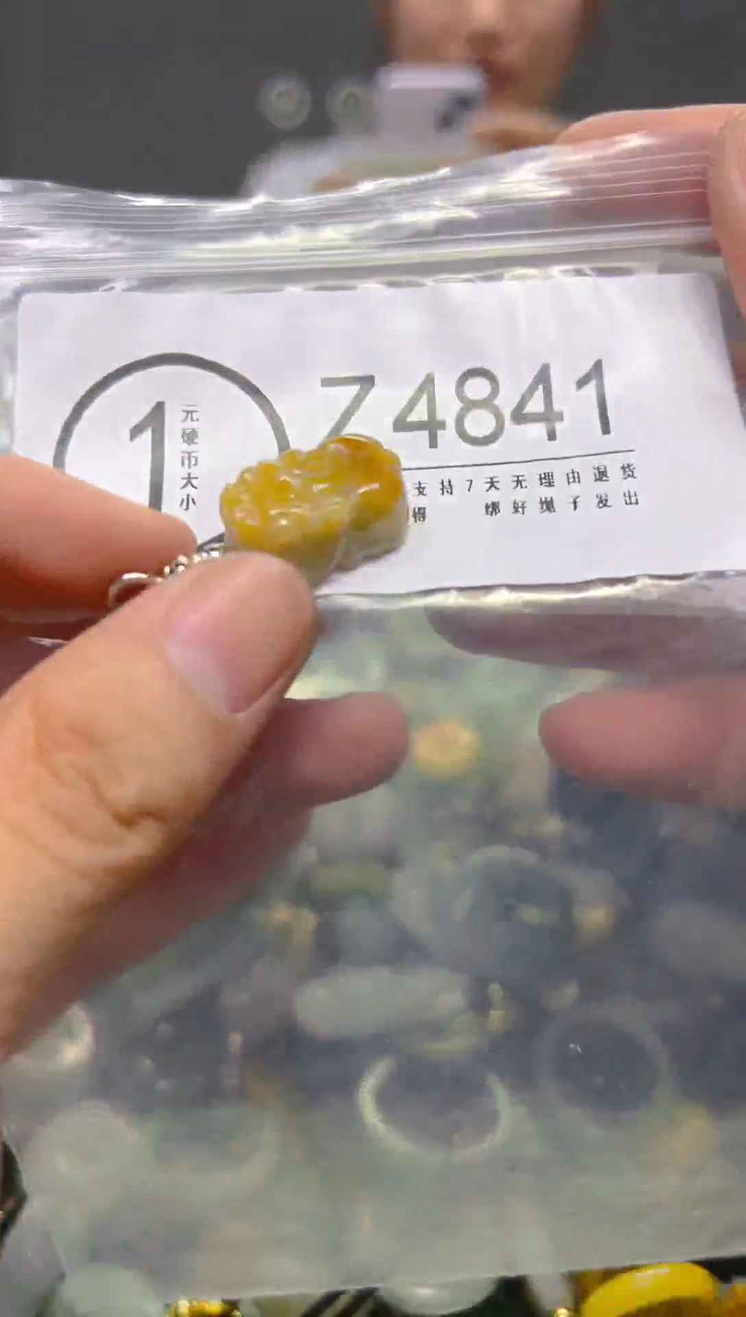 翡翠未镶嵌颈饰/Z/翡翠A货,1件也是批发价
