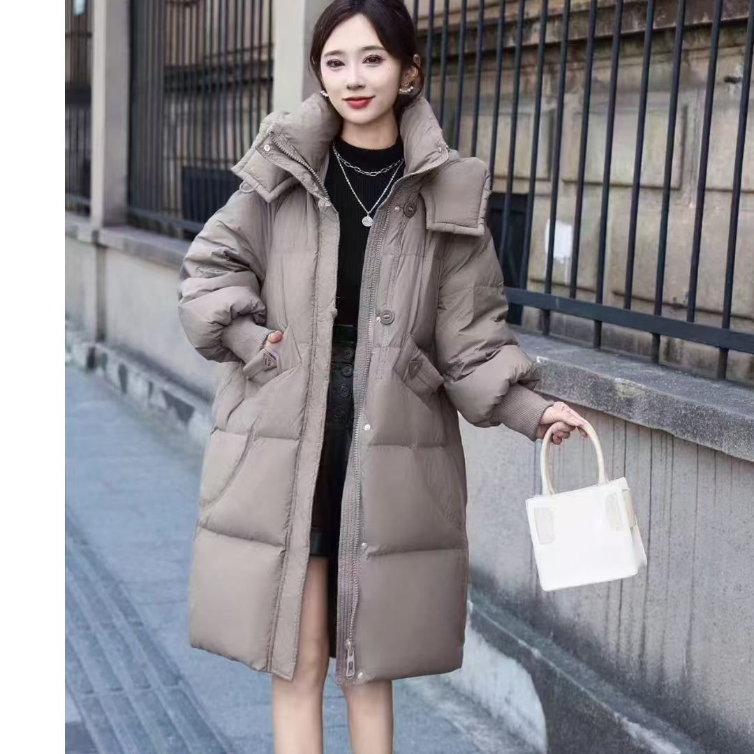 2024三角扣大被子款老国标90羽绒服休闲百搭