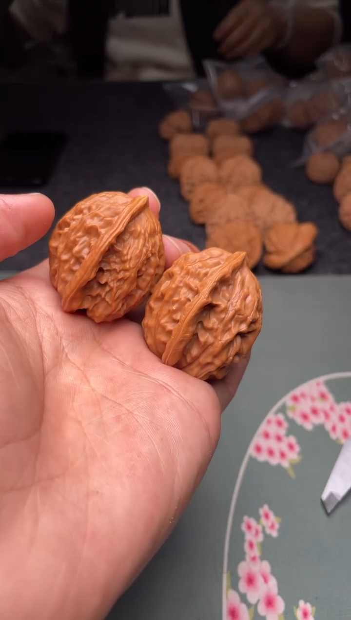 把件文玩核桃a76    大红袍 37尺