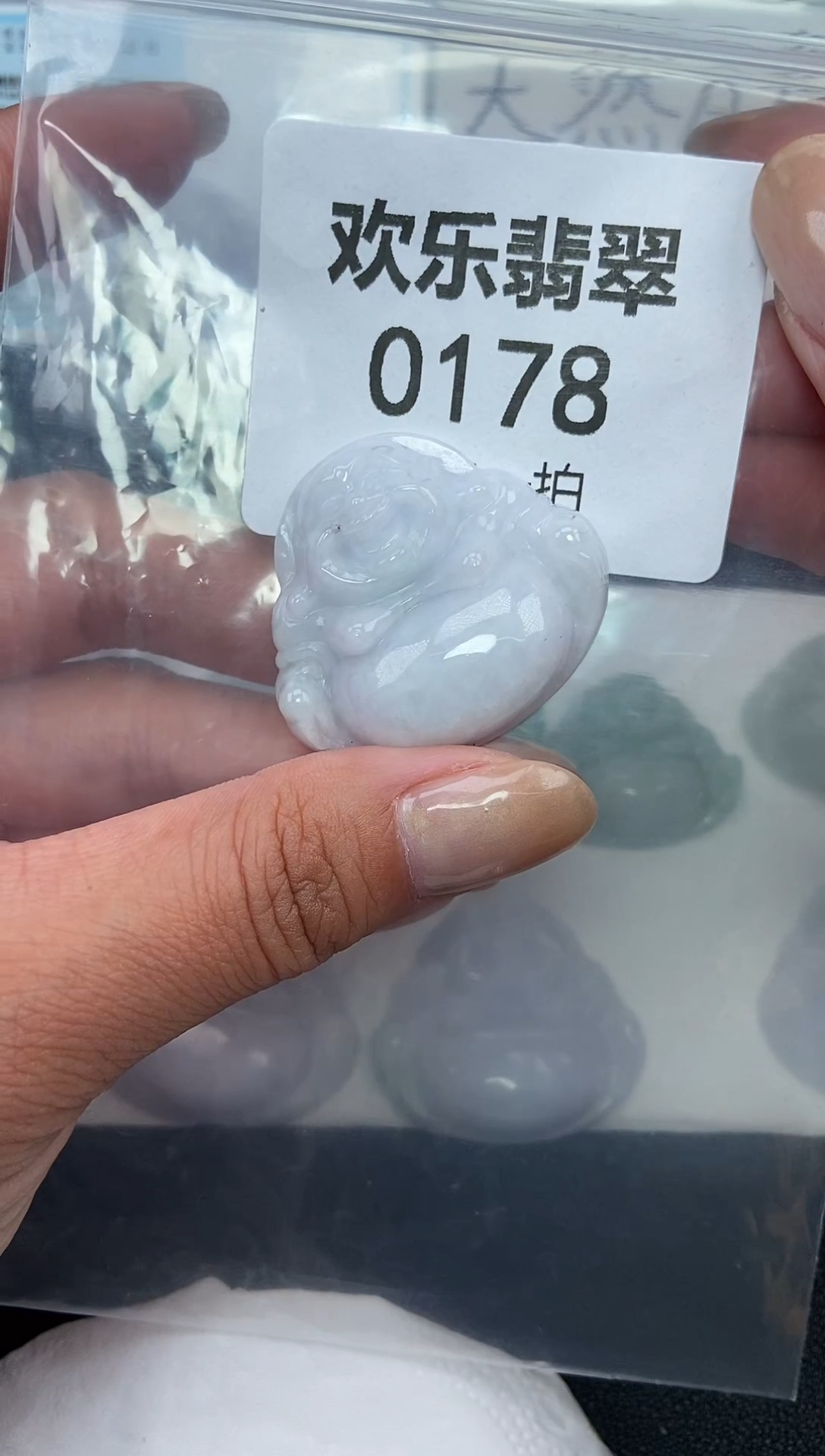 颈饰未镶嵌翡翠缅甸天然翡翠0178