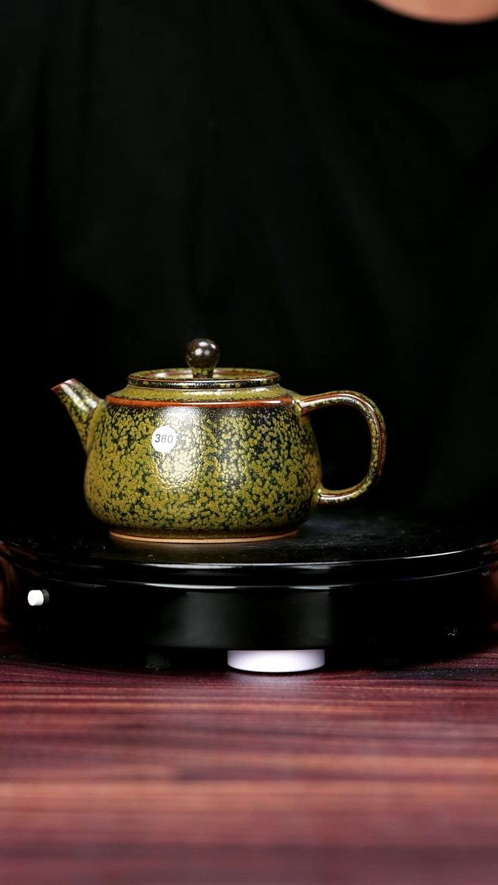 壶380#李盼龙一级品原矿钧瓷茶壶
