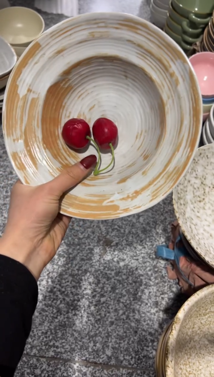 【闪购商品】塑料荔枝陶瓷高温瓷（微瑕）20包邮