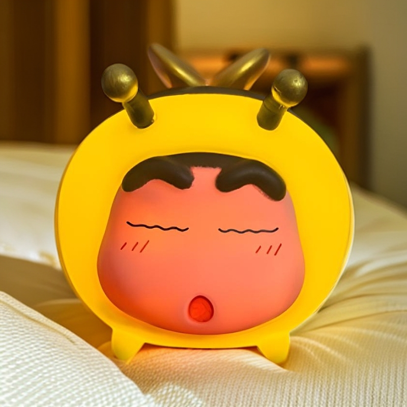 【身体可发光】小新蜜蜂灯手办动漫周边可爱公仔摆件礼物