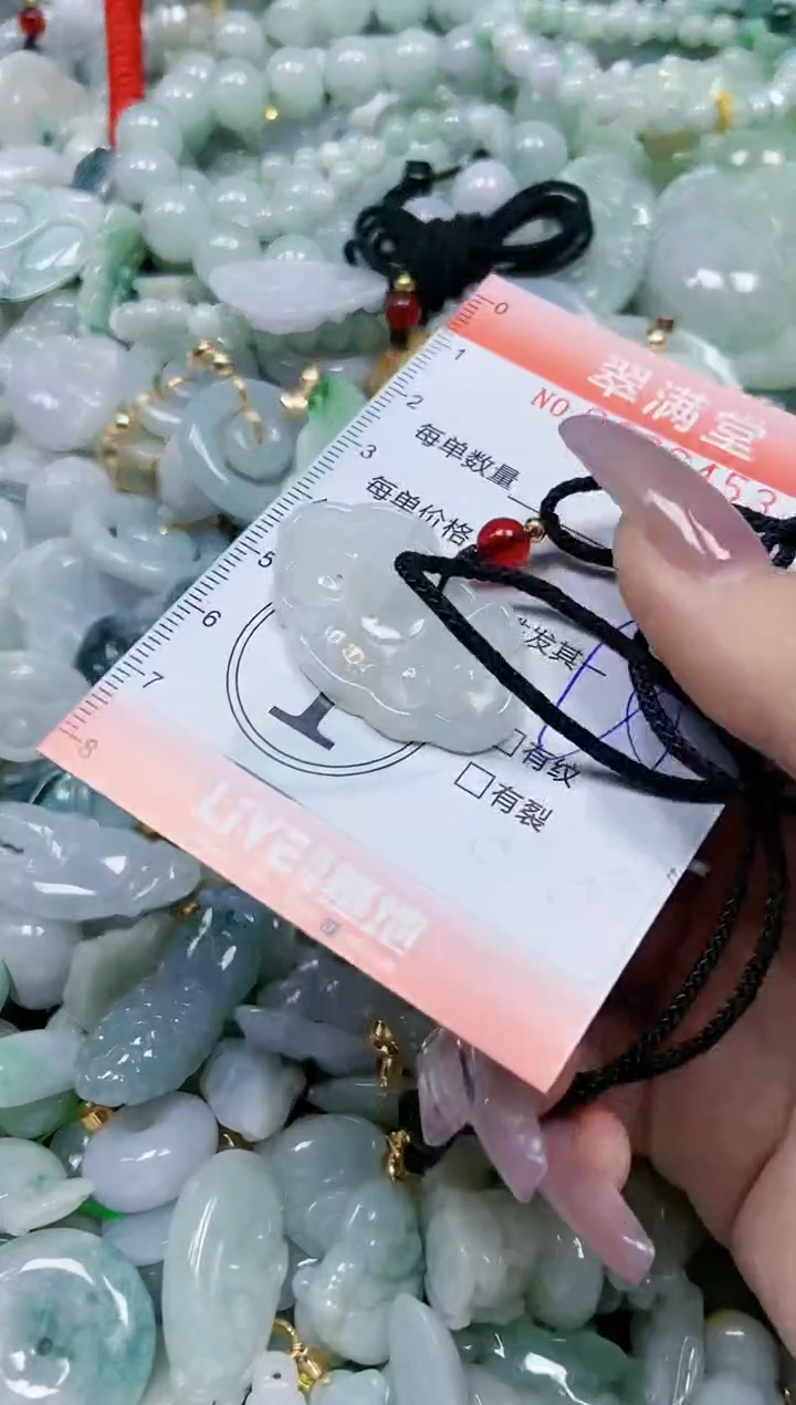 【闪购商品】翡翠颈饰未镶嵌闪购0096453