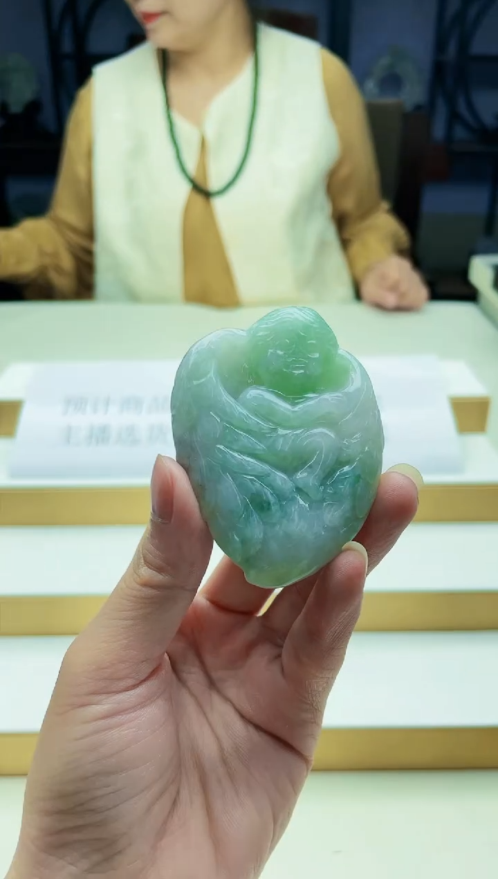 定制翡翠未镶嵌毛货08020019