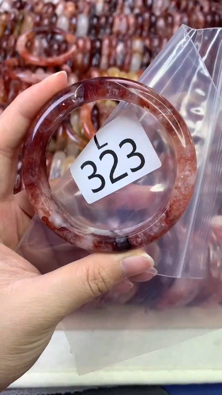 【闪购商品】水晶水晶手镯L未镶嵌323-60