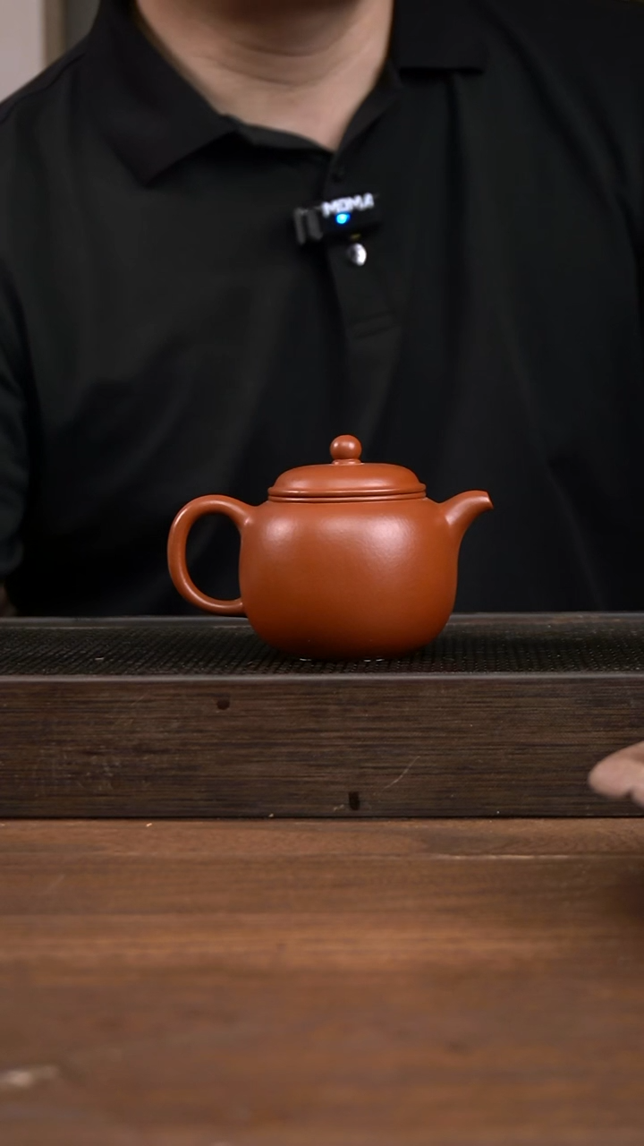 茶壶紫砂朱泥匏樽     210CC  