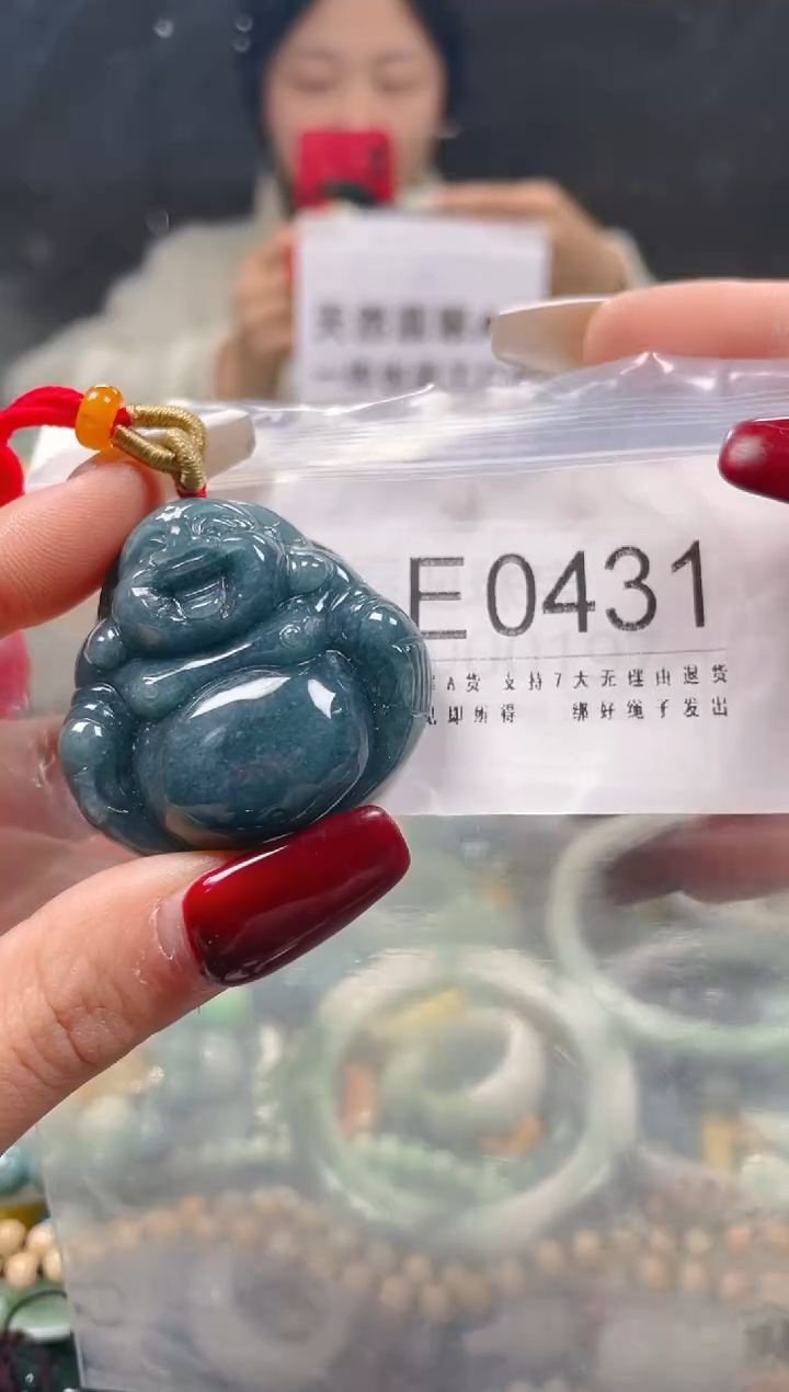 【闪购商品】翡翠颈饰未镶嵌/E/翡翠A货一图一物