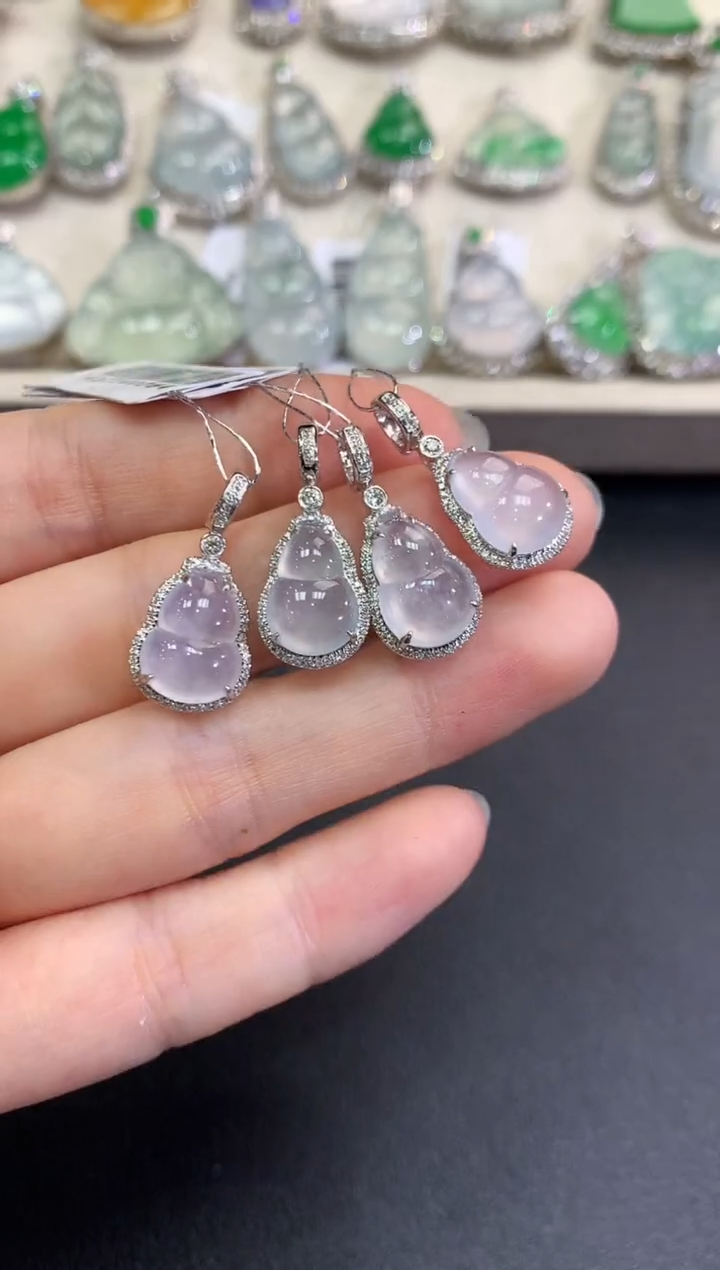 【闪购商品】翡翠颈饰18K金镶嵌C15  多样性一件发货 