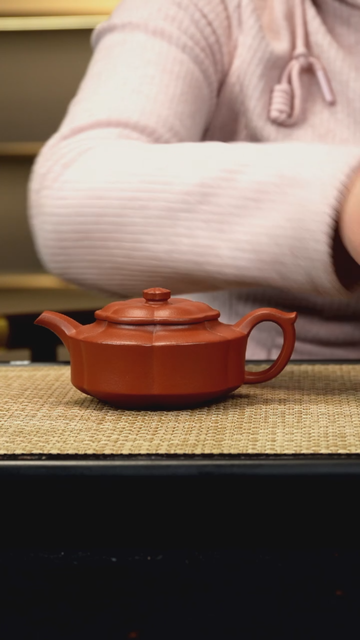 【闪购商品】紫砂茶壶生砂梅花海棠