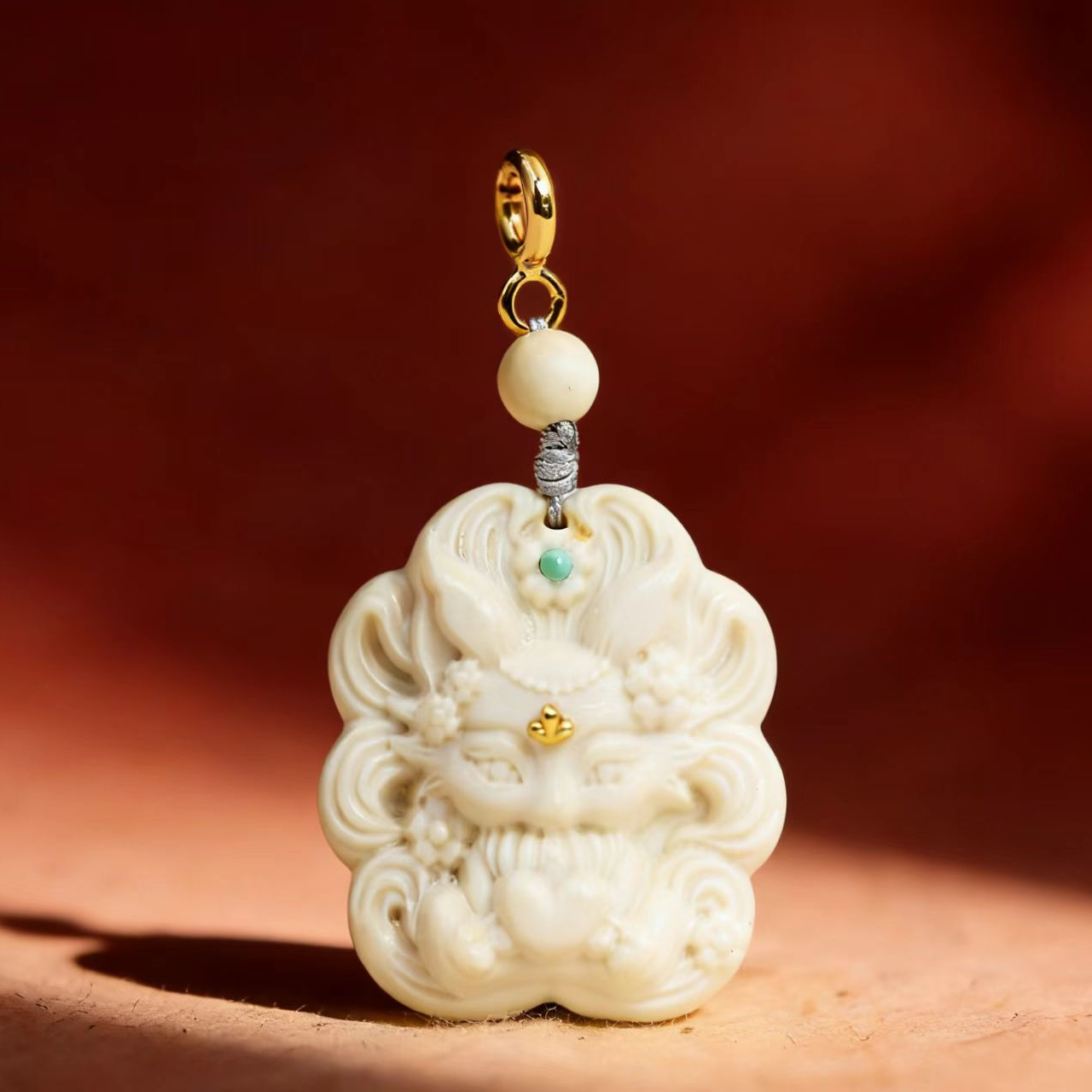 天然猛犸牙九尾狐牌子