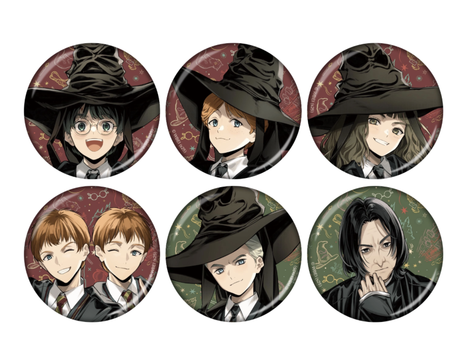 【哈利波特】movic漫柄 分院帽吧唧徽章 盲盒代拆