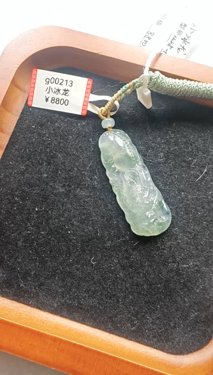 【闪购商品】翡翠颈饰未镶嵌g00213-小冰龙