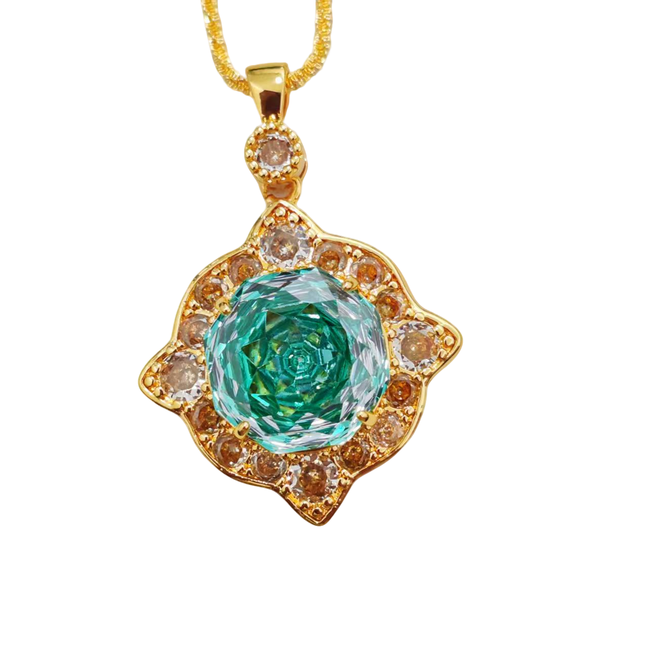 非金属珐琅吊坠 轻奢气质时尚百搭简约精致吊坠  ZWD121622