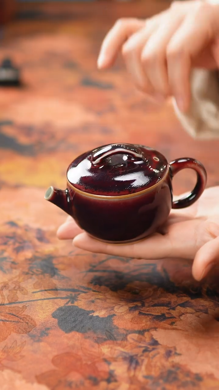 【闪购商品】瓷片-428金阁茶器 不带礼盒